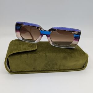Crap Eyewear Supa Phreek Sunglasses Lilac Stripes